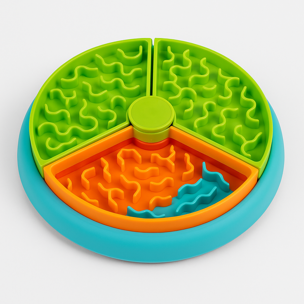 Interactive Dog Feeder Puzzle Bowl