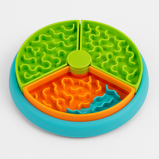 Interactive Dog Feeder Puzzle Bowl