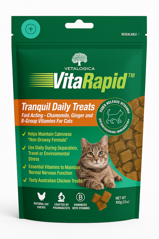 Vetalogica VitaRapid Tranquil Daily Treats for Cats 100 g